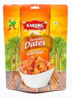 Karuda Deseeded Dates 200gm / கருடா விதை நீக்கப்பட்ட    பேரிட்சை 200gm